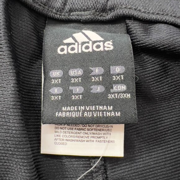 Adidas Pro Model Pants Black Collegiate Royal 3XT Mens NWT - Picture 9 of 12